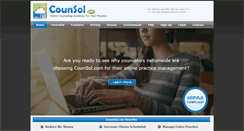 Desktop Screenshot of counsol.com